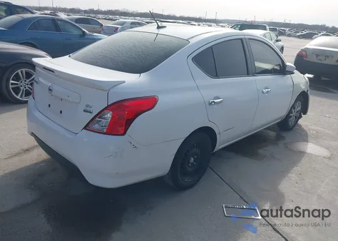 2018 Nissan Versa 1.6 Sv z USA, uszkodzony, nr VIN 3N1CN7AP2JL850335